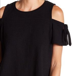 Madewell skylar cold shoulder tee